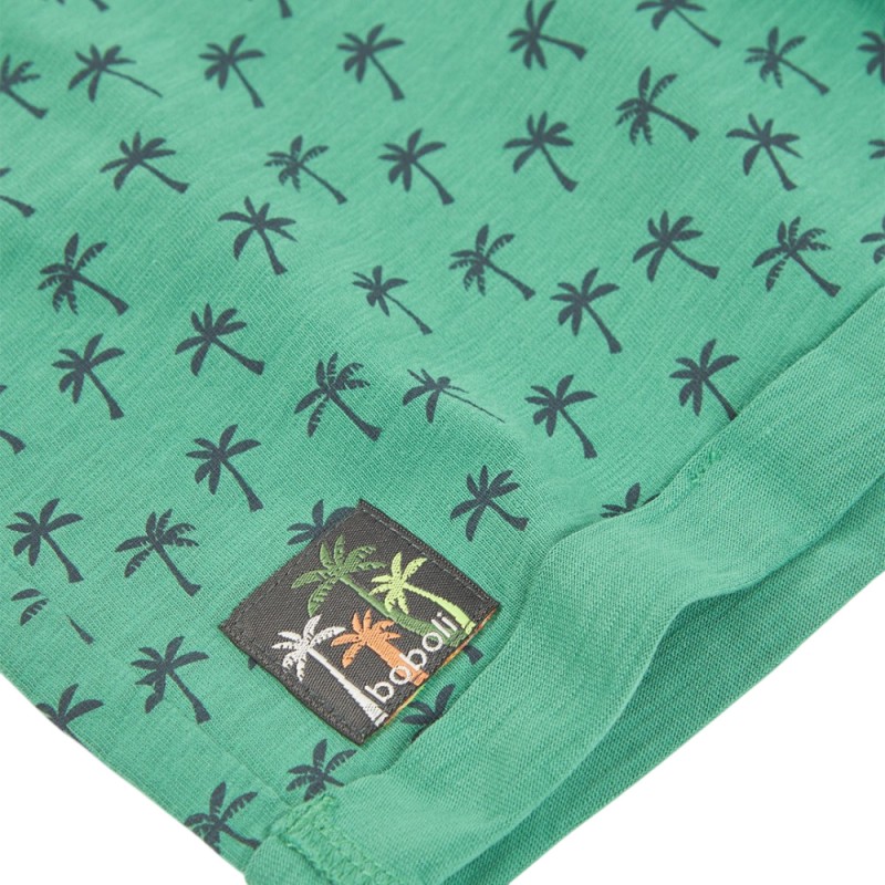 Boboli Knit bermuda shorts flame for boy -BCI (513155 9863)