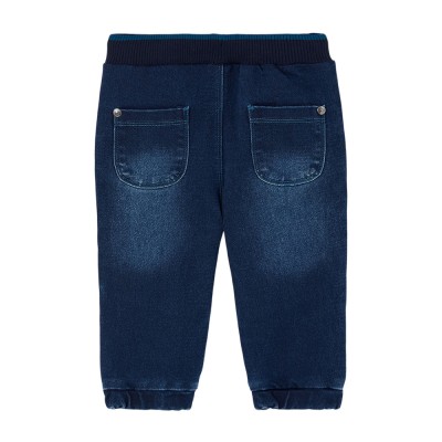 Boboli Denim trousers knit for boy -BCI (524023 DARKB)