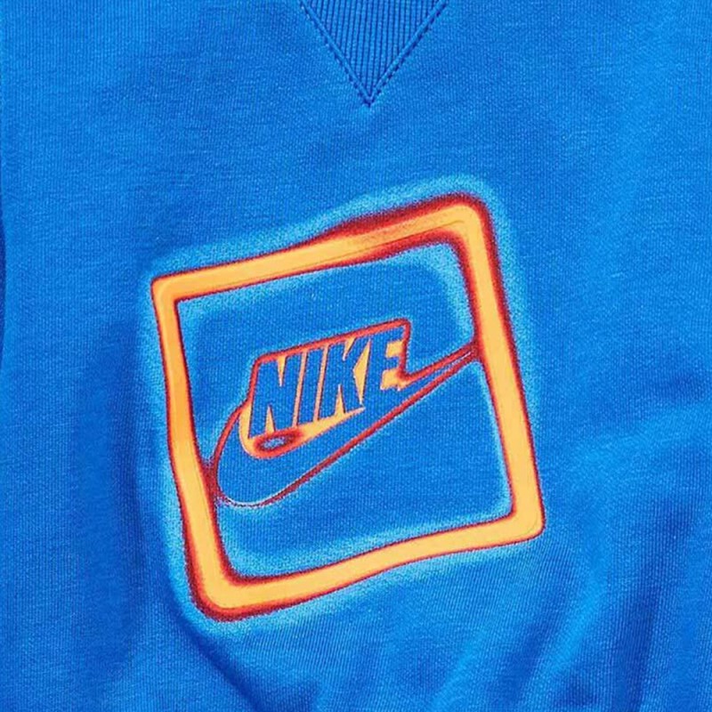 Nike NKB B NSW GWM LT WT FLC CREW S (66N483-U89)
