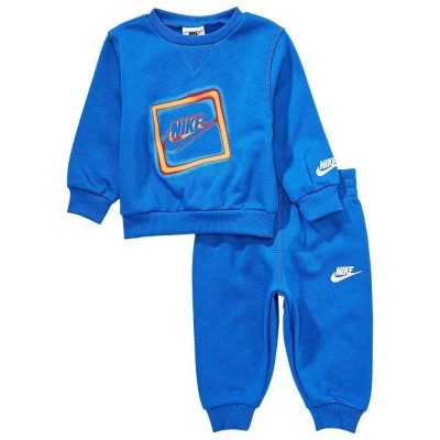 Nike NKB B NSW GWM LT WT FLC CREW S (66N483-U89)
