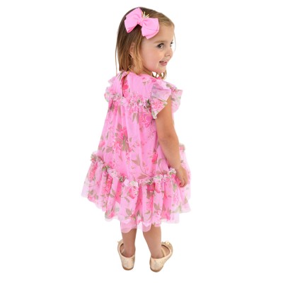 Angel's Face ROSEBUD FLOWER DRESS BEGONIA PINK (6757810909 BEGONIA PINK)