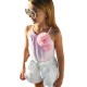 Angel's Face HENDRIX VEST TOP FAIRY PINK (6757818752 FAIRY PINK)