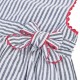Boboli Poplin dress striped for baby -BCI (703011 9872)
