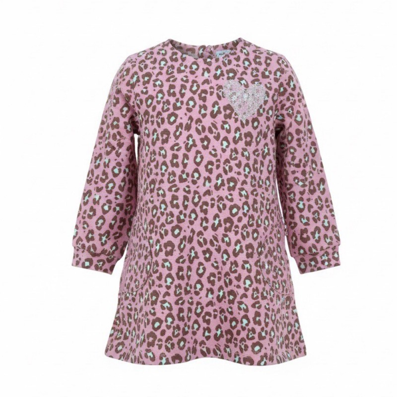 Agatha Ruiz de la Prada DRESS LEOPARD (8240W26 ROSA)