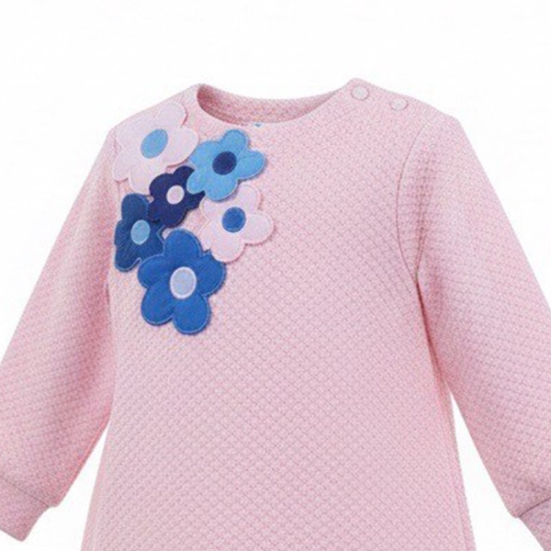 Agatha Ruiz de la Prada DRESS FLOWERS ACOLCHADO (8243W26 LILA)