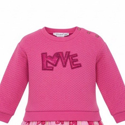 Agatha Ruiz de la Prada DRESS COMBI LOLLIPOP (8283W26 FUCSIA) Agatha Ruiz de la Prada DRESS COMBI LOLLIPOP (8283W26 FUCSIA)