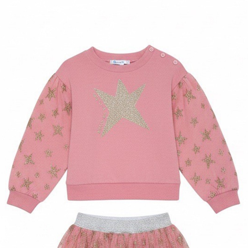 Agatha Ruiz de la Prada SUDADERA+FALDA STAR (8711W26 CORAL)