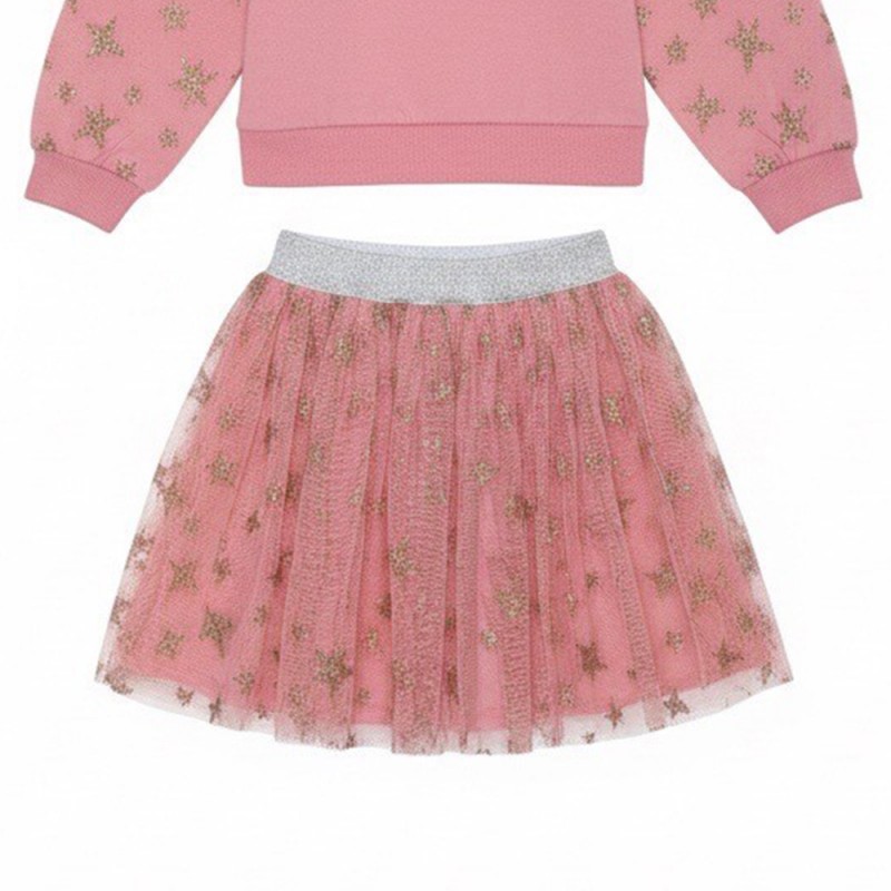 Agatha Ruiz de la Prada SUDADERA+FALDA STAR (8711W26 CORAL)