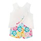 Agatha Ruiz de la Prada GIRLS T-SHIRT AND FLORAL SHORTS (8724S26 118)