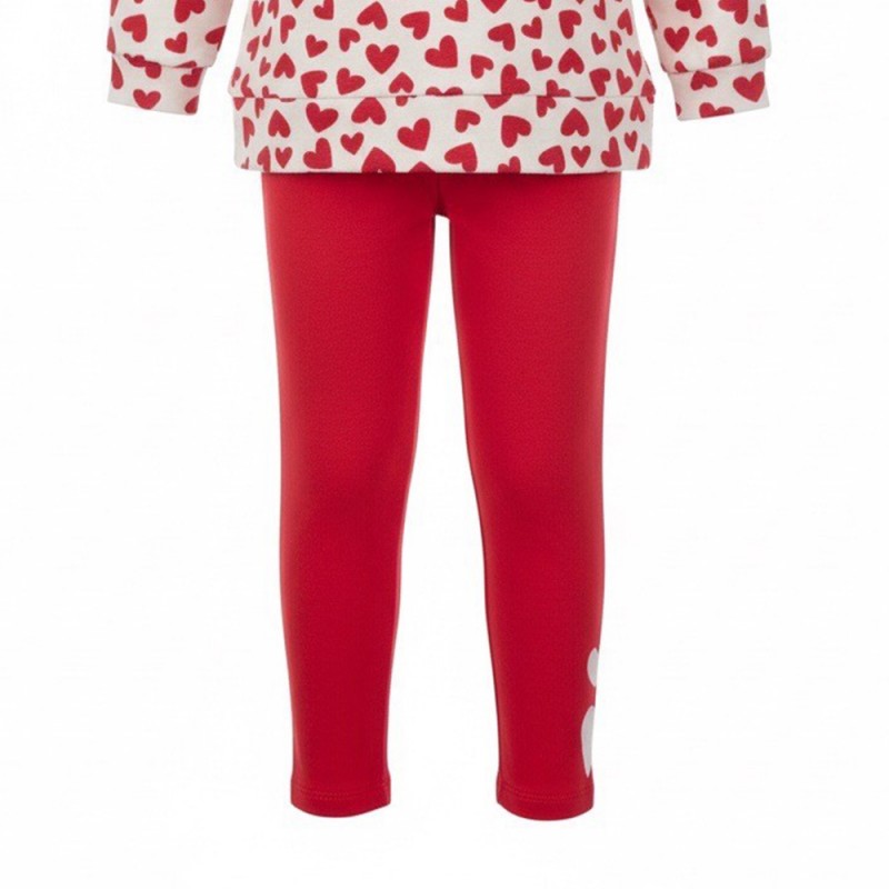 Agatha Ruiz de la Prada CONJ SUDAERA HEARTS+LEGGING (8730W26 RED)