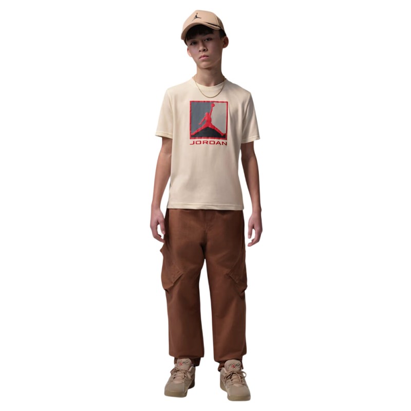 Nike JDB M J FLT ESS BL 3.0 SS TEE (95F057-W5T)