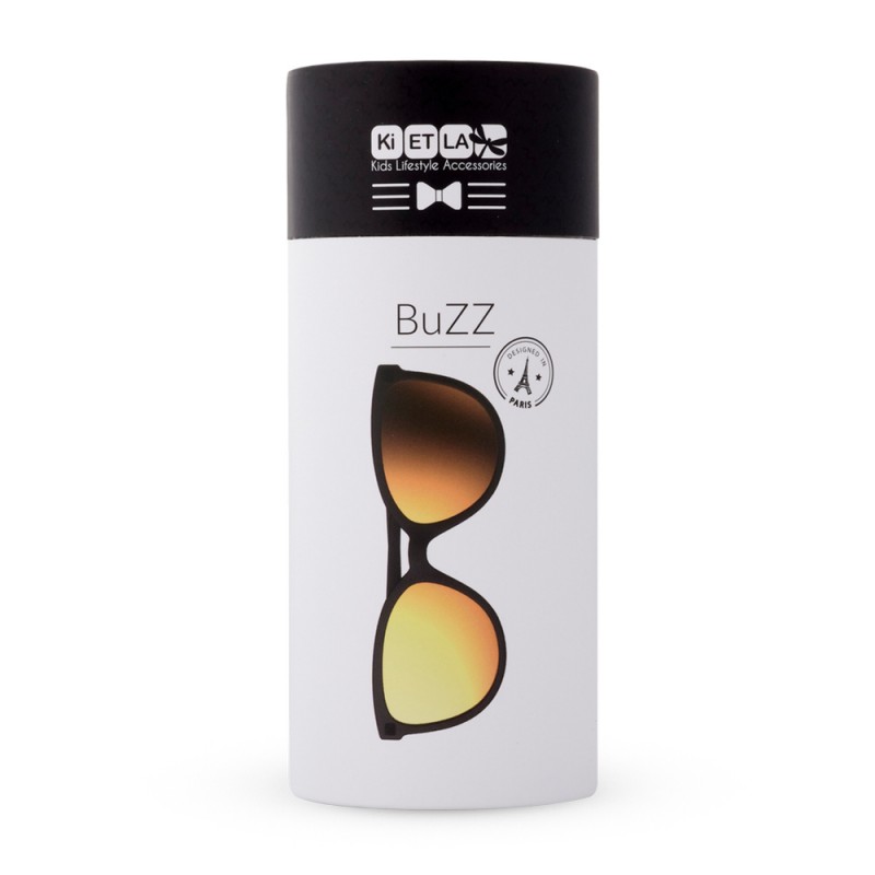 KiETLA Γυαλιά Ηλίου 4-6 ετών BUZZ (BU4SUN BLACK)