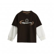 Original Marines  TEEN T-SHIRT ML BOY ΜΠΛΟΥΖΑ ΠΑΙΔΙΚΟ BOY (DEA2627B 190840TCX)