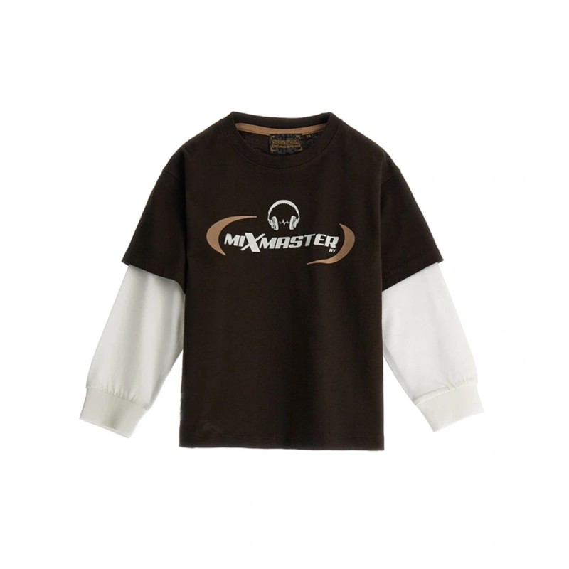 Original Marines  TEEN T-SHIRT ML BOY ΜΠΛΟΥΖΑ ΠΑΙΔΙΚΟ BOY (DEA2627B 190840TCX)