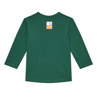 Original Marines  PEANUTS T-SHIRT ML BABY BOY ΜΠΛΟΥΖΑ ΠΑΙΔΙΚΟ BOY (DEAV0690NM PINE GREEN)