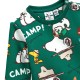 Original Marines OUT AND ABOUT PEANUTS FELPATOP GCollo BABY BOY ΜΠΛΟΥΖΑ ΠΑΙΔΙΚΟ BOY (DEAV0692NM PINE GREEN)