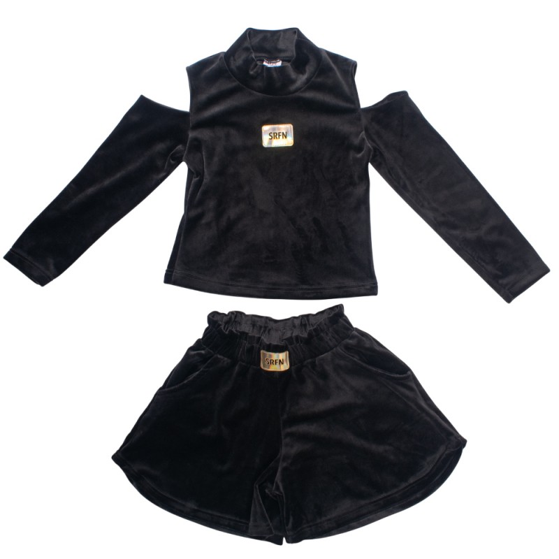 Serafino ΣΕΤ ΚΟΡΙΤΣΙ (FW25-6135 ΜΑΥΡΟ)