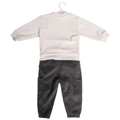 Serafino ΣΕΤ ΑΓΟΡΙ (FW25-6265 ΕΚΡΟΥ)