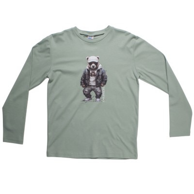 Serafino ΜΠΛΟΥΖΑ ΑΓΟΡΙ (FW25-6292 ΦΥΣΤΙΚΙ)