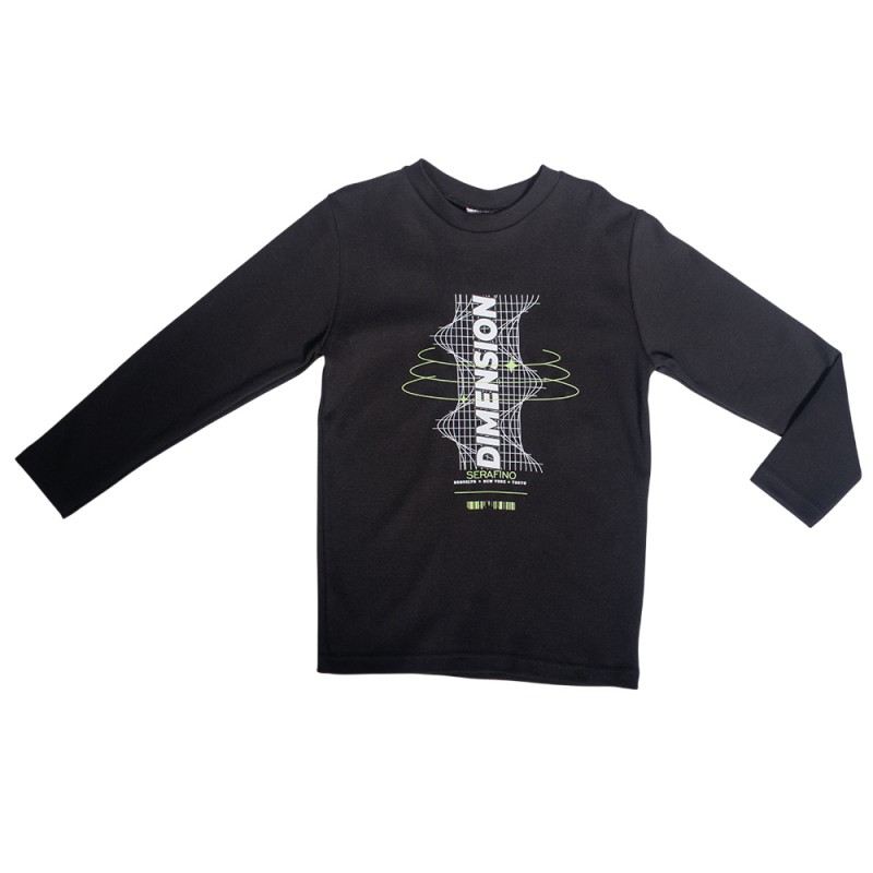 Serafino ΜΠΛΟΥΖΑ ΑΓΟΡΙ (FW25-6294 ΜΑΥΡΟ)