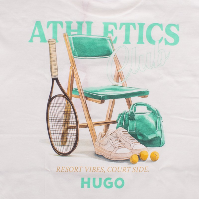 HUGO BOSS ΚΟΝΤΟΜΑΝΙΚΟ T-SHIRT (G01023 153)