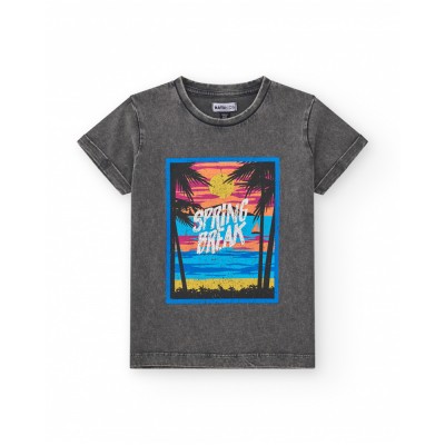 NATH CAMISETA NAVEGAR SURF AND FUN (KB08T102G2 GREY)