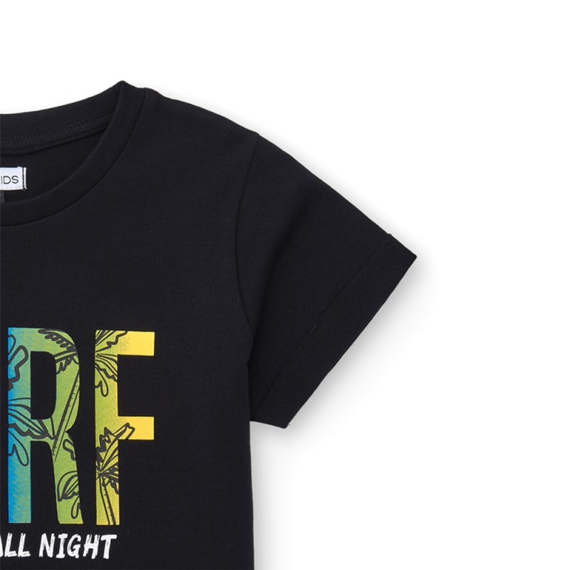 NATH CAMISETA NIGHT SURF AND FUN (KB08T103X1 BLACK)