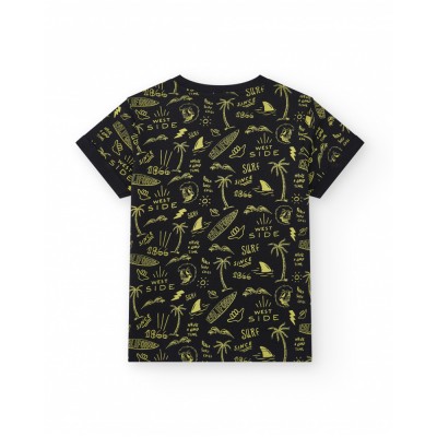 NATH CAMISETA WAVY ENDLESS SUMMER (KB08T401X1 BLACK)