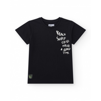 NATH T-SHIRT FOUR ENDLESS SUMMER (KB08T402X1 BLACK)