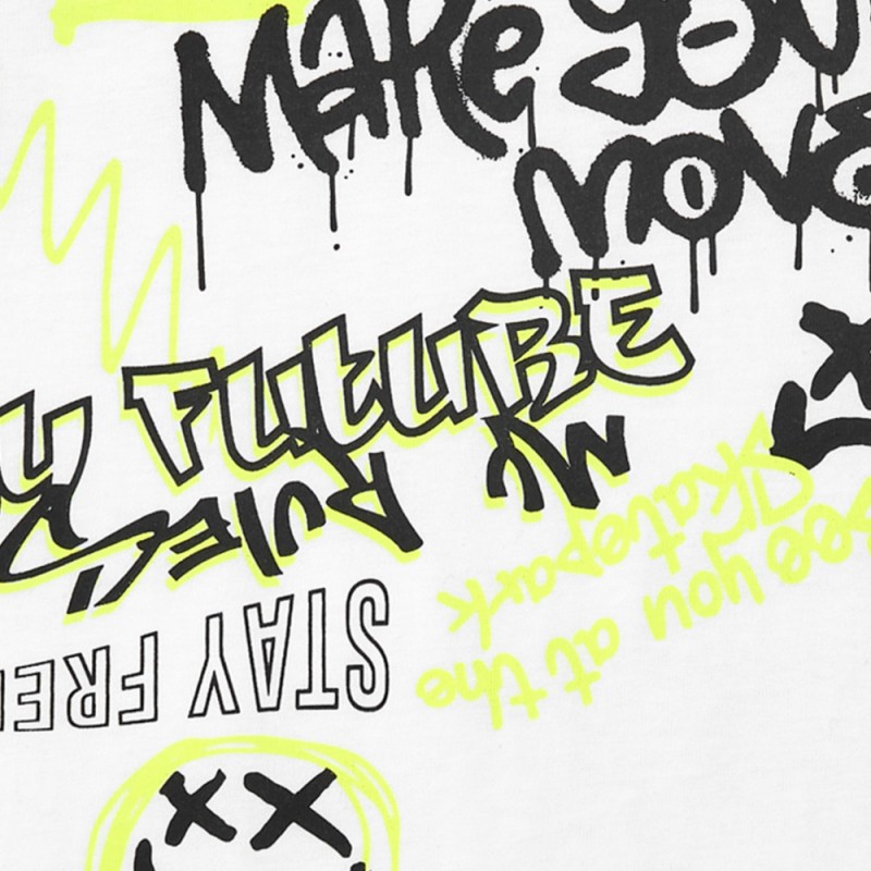 NATH TANK TOP NEWYORK MY FUTURE MY RULES (KB08T708W1 WHITE)