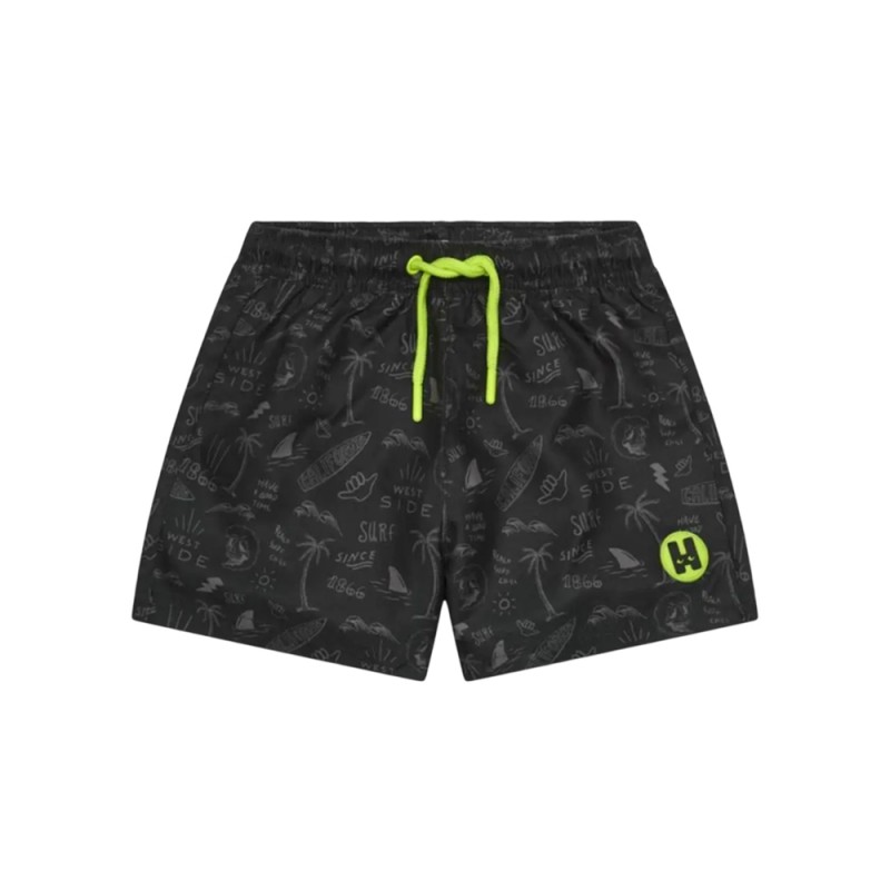 NATH SWIMSHORT ACUATIC ENDLESS SUMMER (KB08W401X1 BLACK)