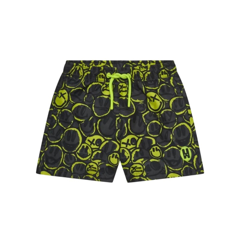 NATH SWIMSHORT EMOJIS MY FUTURE MY RULES (KB08W701G3 BLACK)
