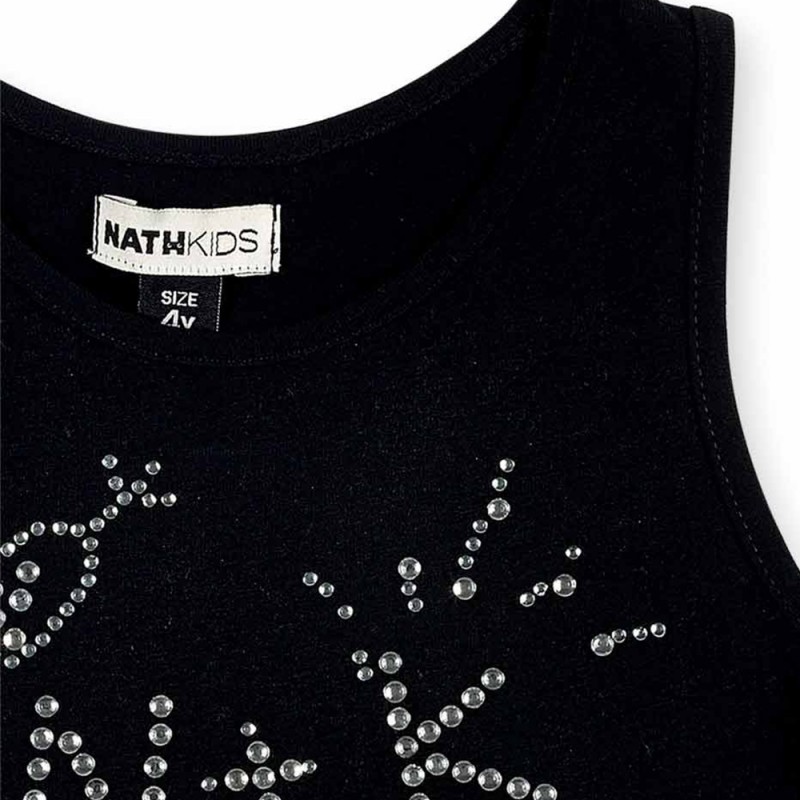 NATH SLEEVELESS T-SHIRT MORE ULTIMATE CITY CHIC (KG06T403X1 BLACK)