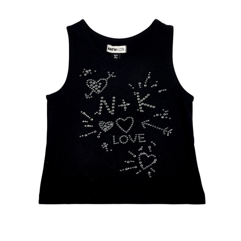 NATH SLEEVELESS T-SHIRT MORE ULTIMATE CITY CHIC (KG06T403X1 BLACK)