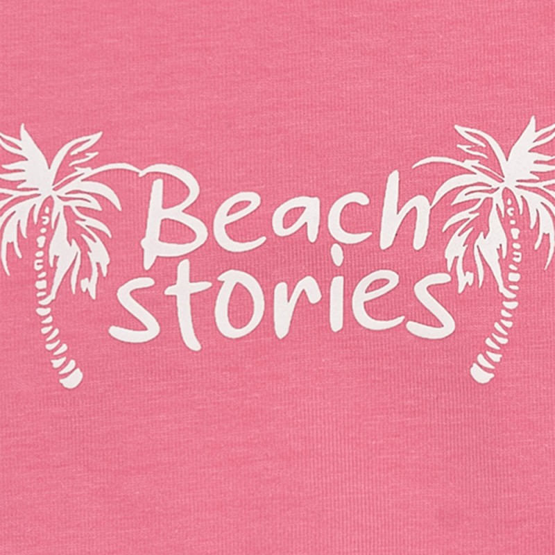 NATH TOP STORIES BEACH STORIES (KG08T101P1 PINK)