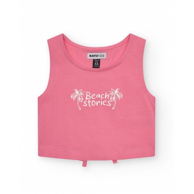 NATH TOP STORIES BEACH STORIES (KG08T101P1 PINK)