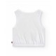 NATH TANK TOP BERRY STRAWBERRY SORBET (KG08T504W1 WHITE)