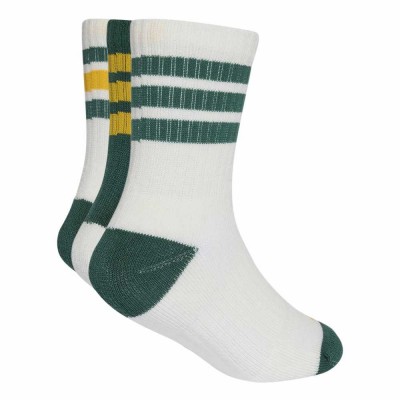 Adidas Kids 3-Stripes Cushioned Crew Socks 3 Pair Pack (KQ9223)