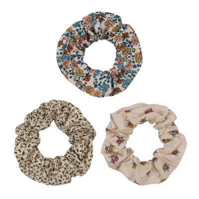 Konges Slojd 3 PACK SCRUNCHIE BIG (KS100040 PEONIA-BIBI FLEUR-MILK TANK)