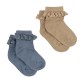 Konges Slojd 2 PACK LACE LUREX SOCKS (KS100707 SAND-BLUE)