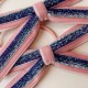 Konges Slojd 2 PACK VELVET BOW ELASTIC (KS101787 MELLOW ROSE)