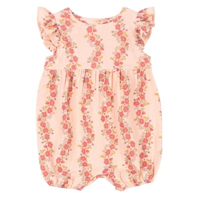 Konges Slojd COCO FRILL ROMPER GOTS (KS102275 FLORIA PINK)