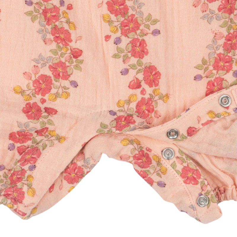 Konges Slojd COCO FRILL ROMPER GOTS (KS102275 FLORIA PINK)