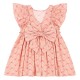Konges Slojd AVA BOW DRESS GOTS (KS102444 LACY PINK)