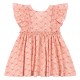 Konges Slojd AVA BOW DRESS GOTS (KS102444 LACY PINK)
