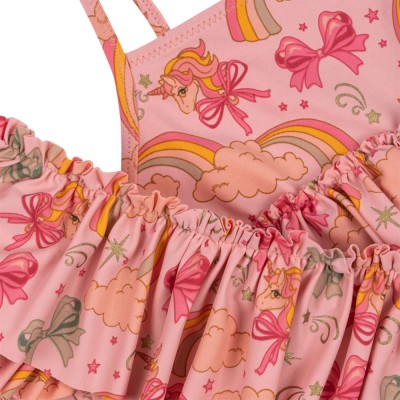 Konges Slojd MANUCA FRILL BIKINI GRS (KS102510 RAINBOW BOW)