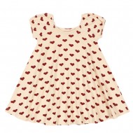 Konges Slojd CLASSIC SS DRESS GOTS (KS102546 AMOUR ROUGE)