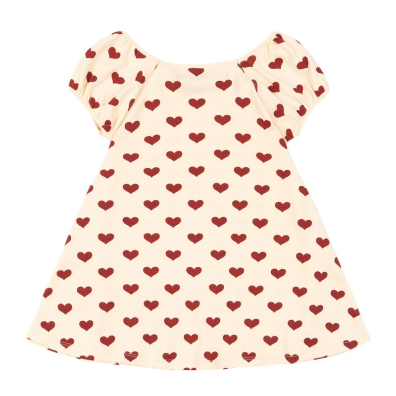 Konges Slojd CLASSIC SS DRESS GOTS (KS102546 AMOUR ROUGE)
