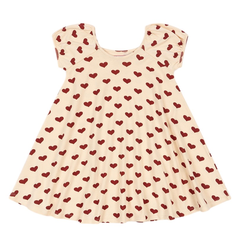 Konges Slojd CLASSIC SS DRESS GOTS (KS102546 AMOUR ROUGE)