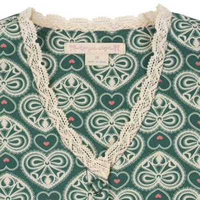 Konges Slojd COEUR LACE DRESS GOTS (KS102650 LACY GREEN)